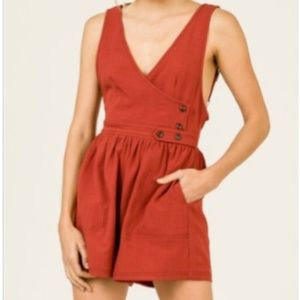 Style House open back romper